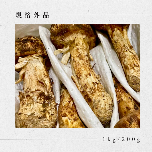 生鮮松茸【 規格外品】中国産